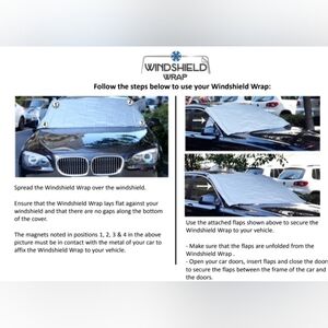 Windshield Protective‎ Magnetic Cover/Shade/Wrap